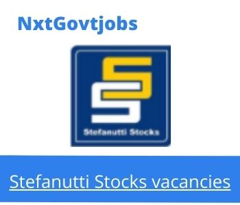 Apply Online for Stefanutti Stocks Storeman Vacancies 2022 @stefanuttistocks.com