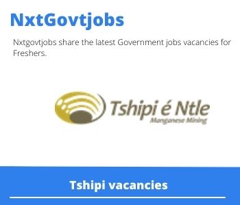 Tshipi Engineering Maintenance Planner Vacancies in Kathu 2023
