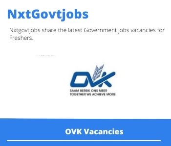 OVK Receiving Clerk Vacancies in Kimberley 2023