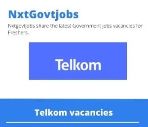 Telkom Technical Officer Vacancies In Kuruman 2022