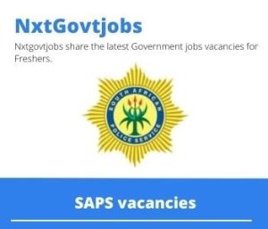 SAPS State Accountant Vacancies in Upington 2023