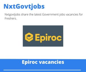 Epiroc Service Administrator Vacancies in Kimberley 2023