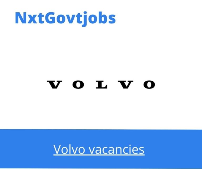 Volvo Parts Salesman Vacancies in Upington- Deadline 15 Jun 2023