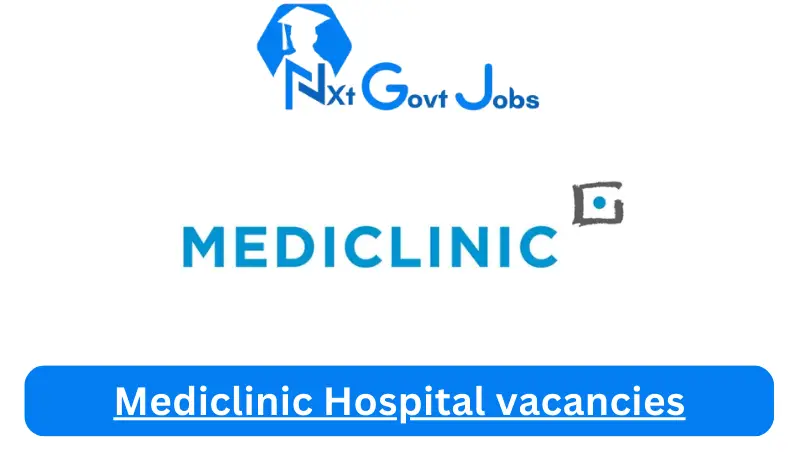 Mediclinic Hospital vacancies